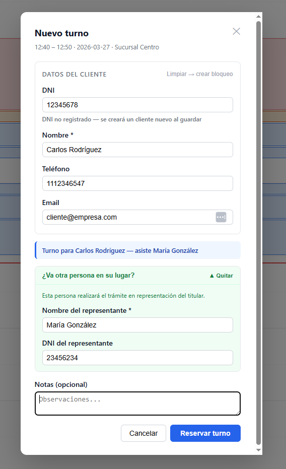 Screenshot 10 de TurnosWeb